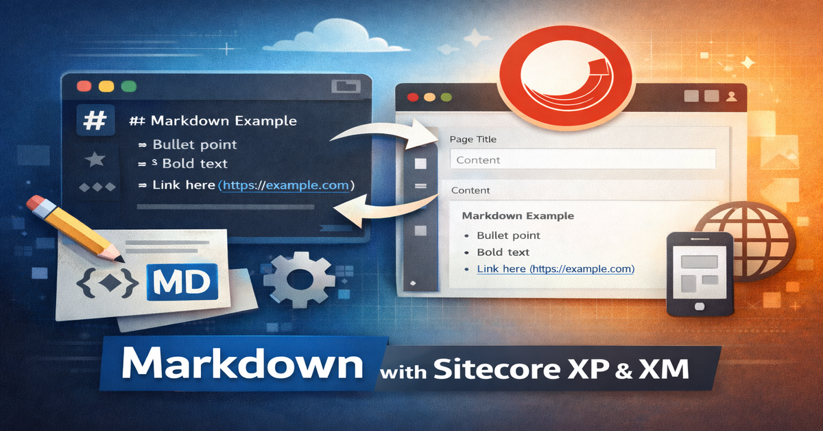 Using Markdown with Sitecore XP and XM