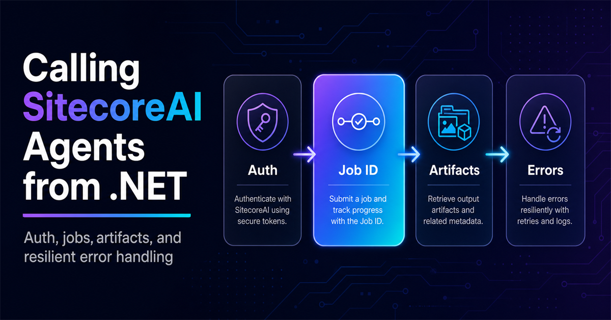 Calling SitecoreAI Agents from .NET: Authentication, Jobs, Artifacts, and Error Handling