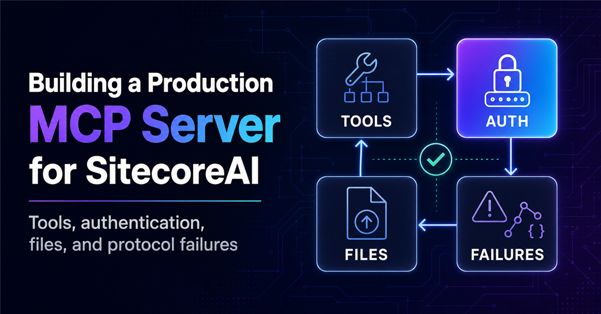Building a Production MCP Server for SitecoreAI: Tools, Authentication, Files, and Protocol Failures
