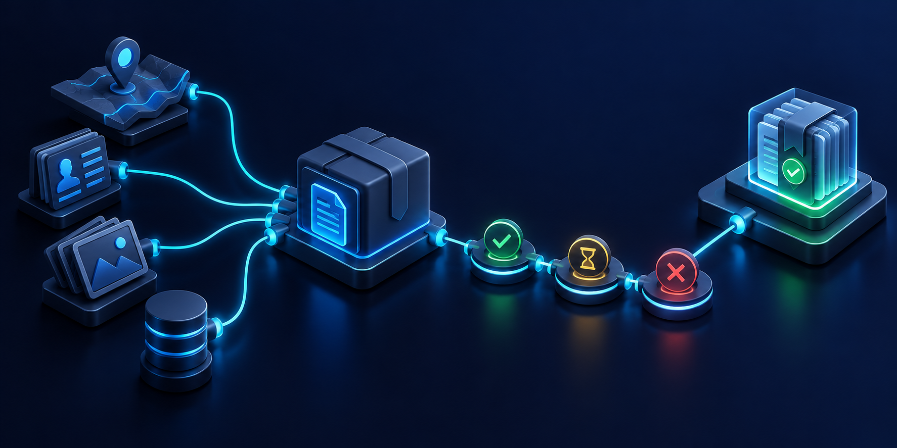 field tokens and evidence links map into release packet