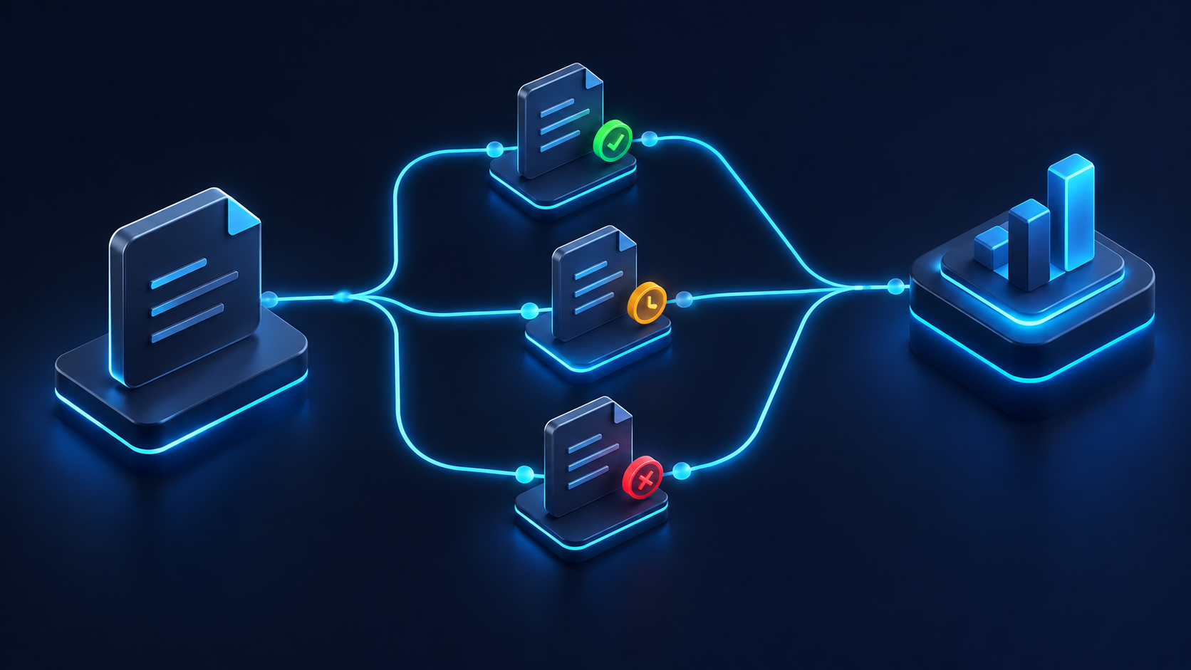 source artifact branches into three locale documents with independent state badges