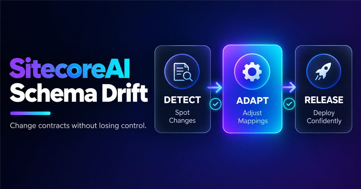 Handling Schema Drift in SitecoreAI Workflows