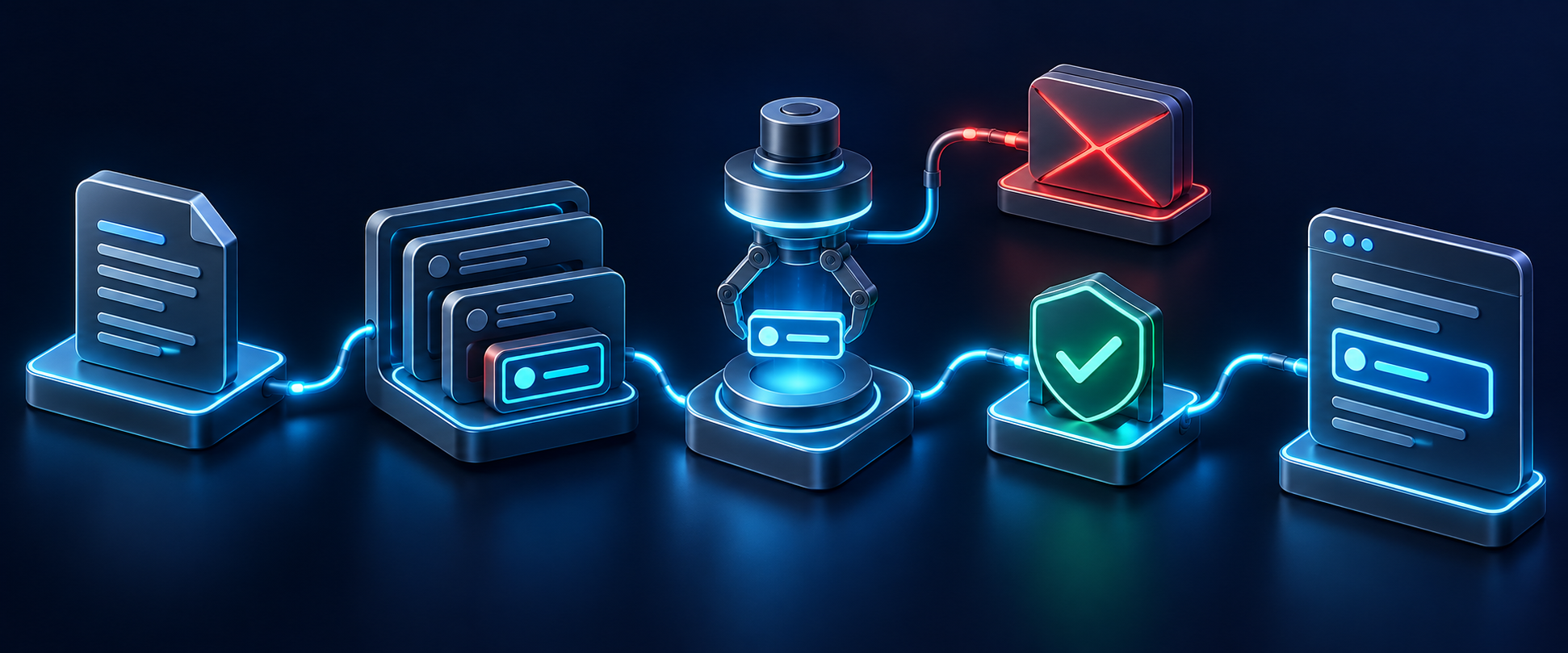 A response adapter extracts an identifier and rejects invalid tool results.