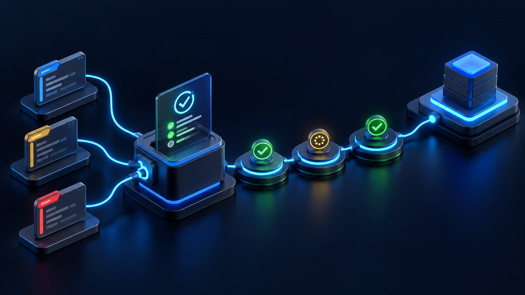 versioned widget panels pass test console and staged release to destination
